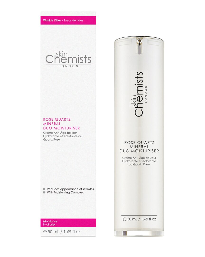 Skin Chemists 1.69oz Rose Quartz Duo Moisturizer In White