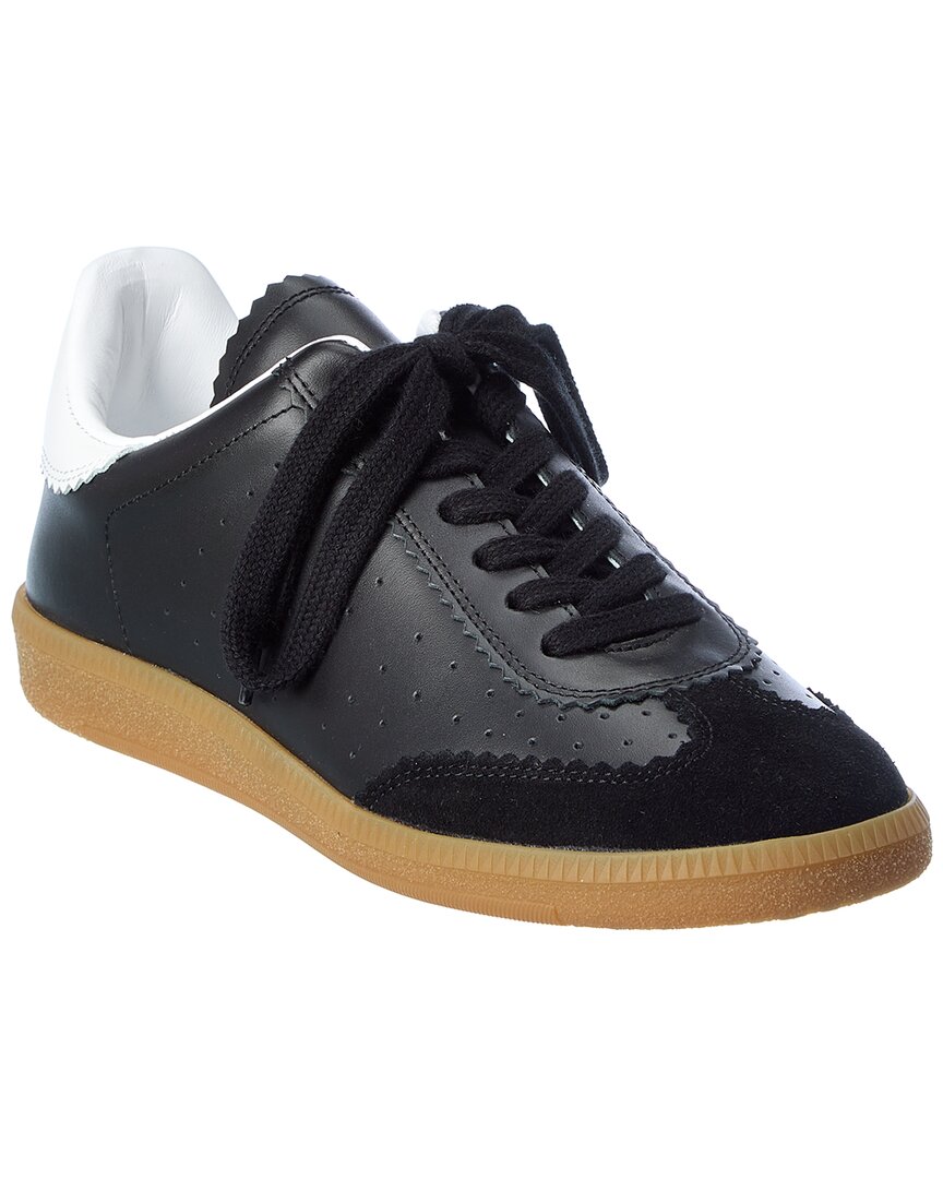 Shop Isabel Marant Bryce Leather Sneaker