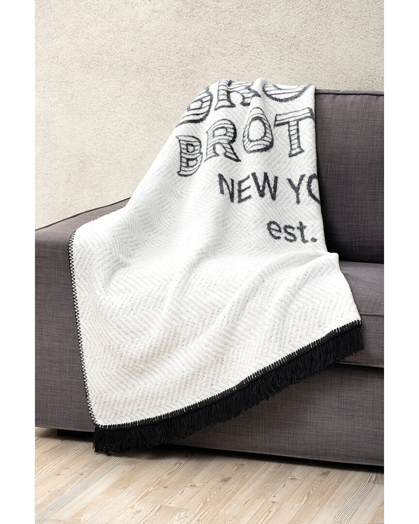 Brooks Brothers Est. Luxury Cotton Throw