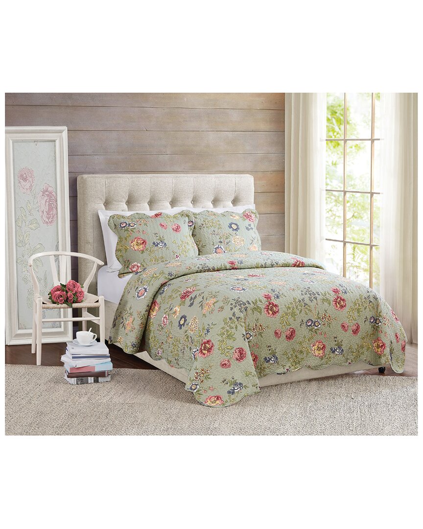 American Traditions Twin Quilt With Pillow Sham