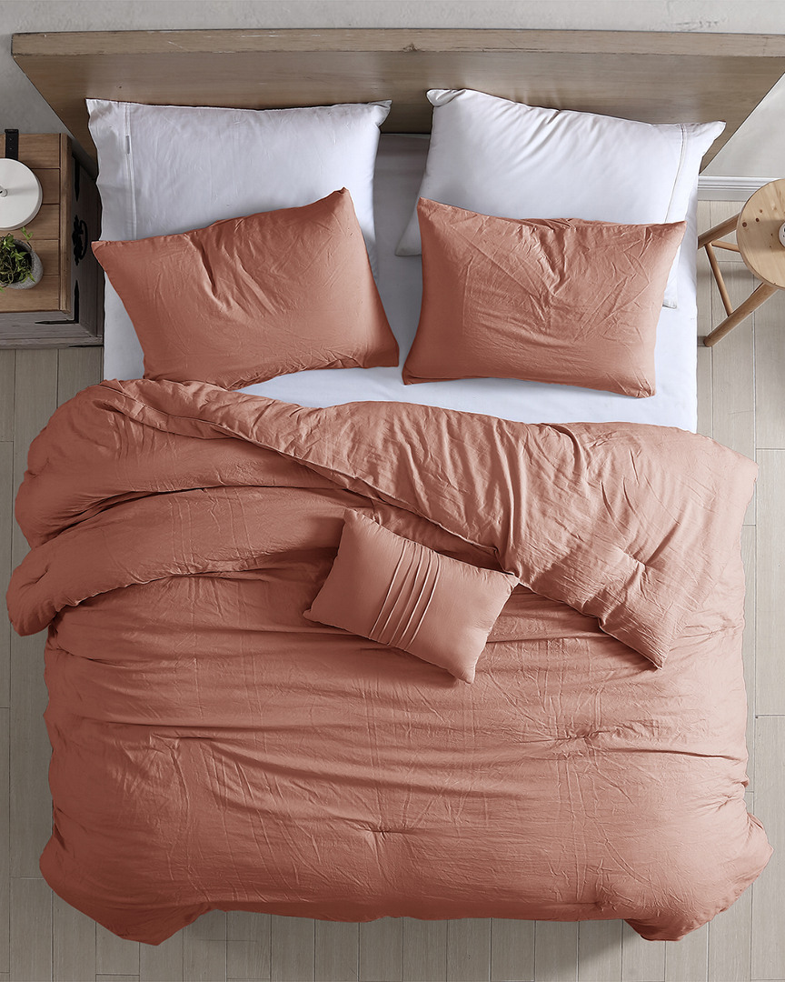 Modern Threads 4pc Garment-washed Comforter Set