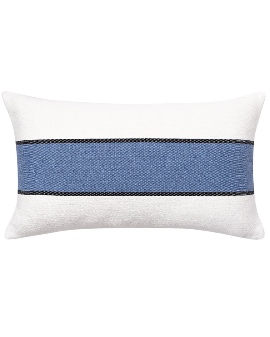 Brooks Brothers Striped Color Blocked Decorative Cotton Pillow