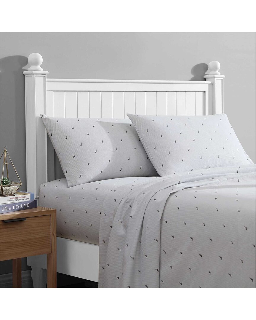 NAUTICA NAUTICA J-CLASS BOAT STRIPE LIGHTWEIGHT SHEET SET 