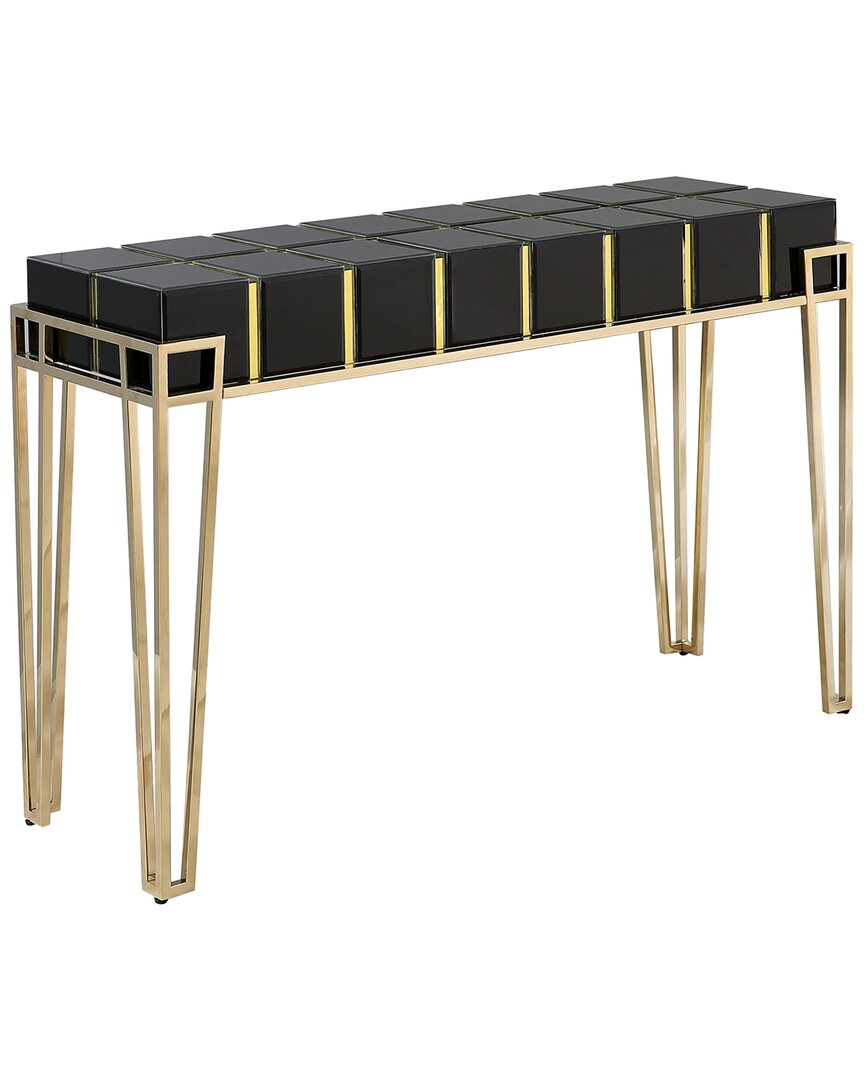 Camden Isle S Tuxedo Console In Black