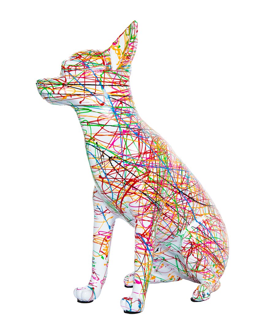 Interior Illusions Plus Expressionist Chihuahua In Multi