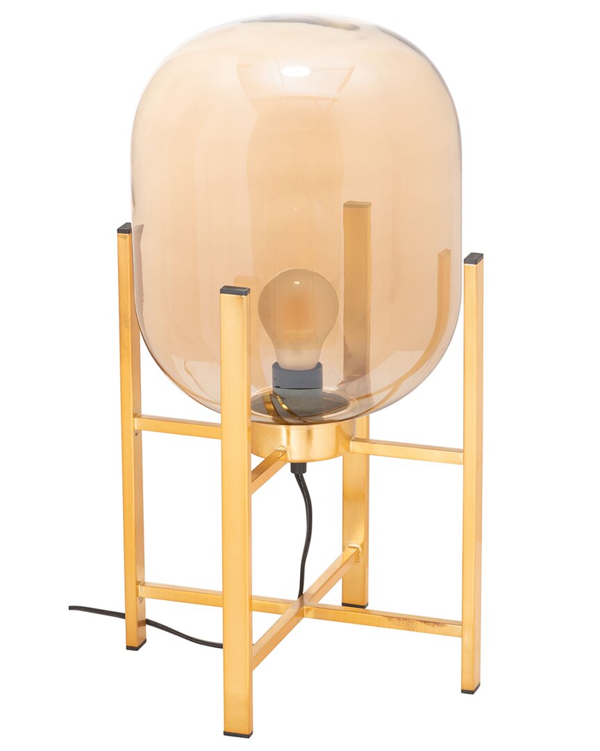 Zuo Wonderwall Table Lamp In Gold