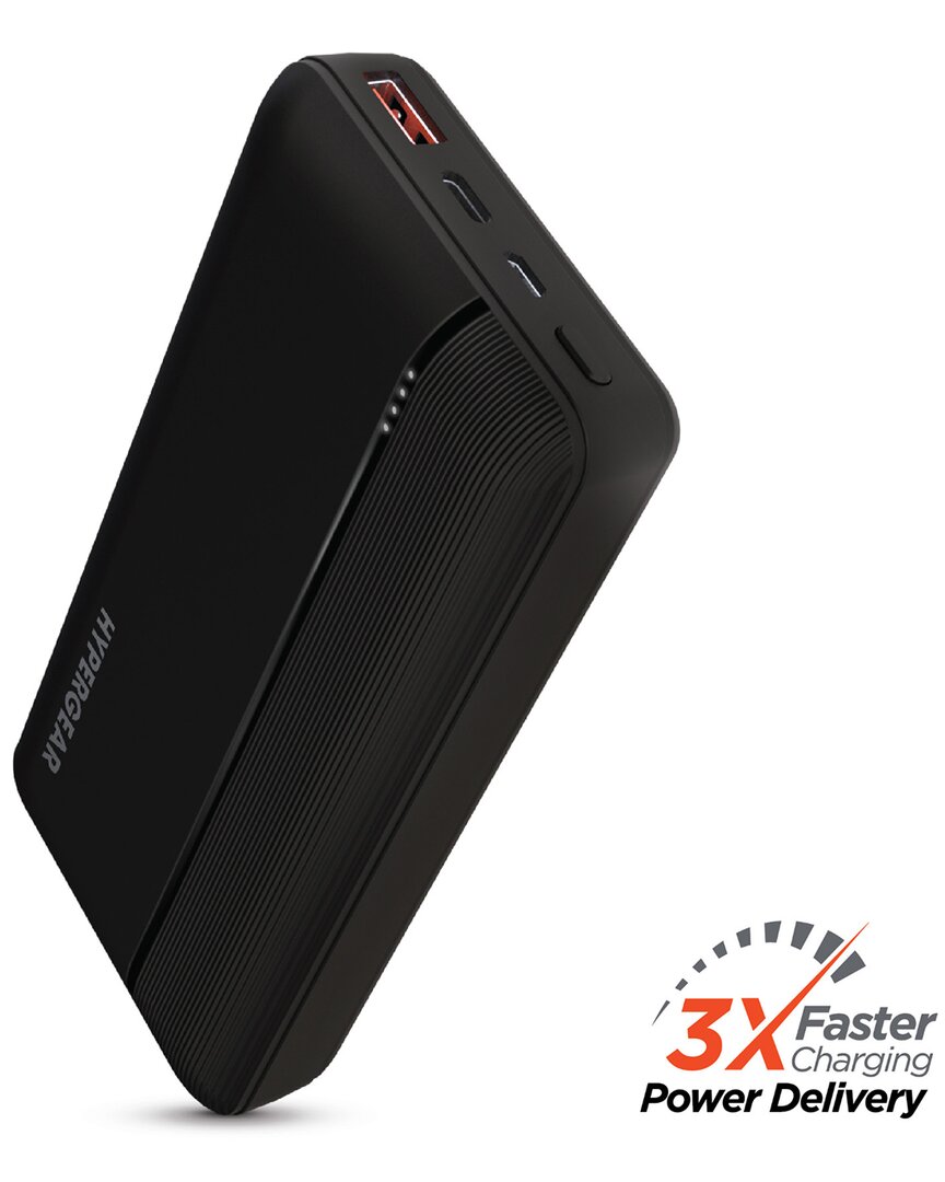 Hypergear 20w Pd + Usb Power Bank In Black