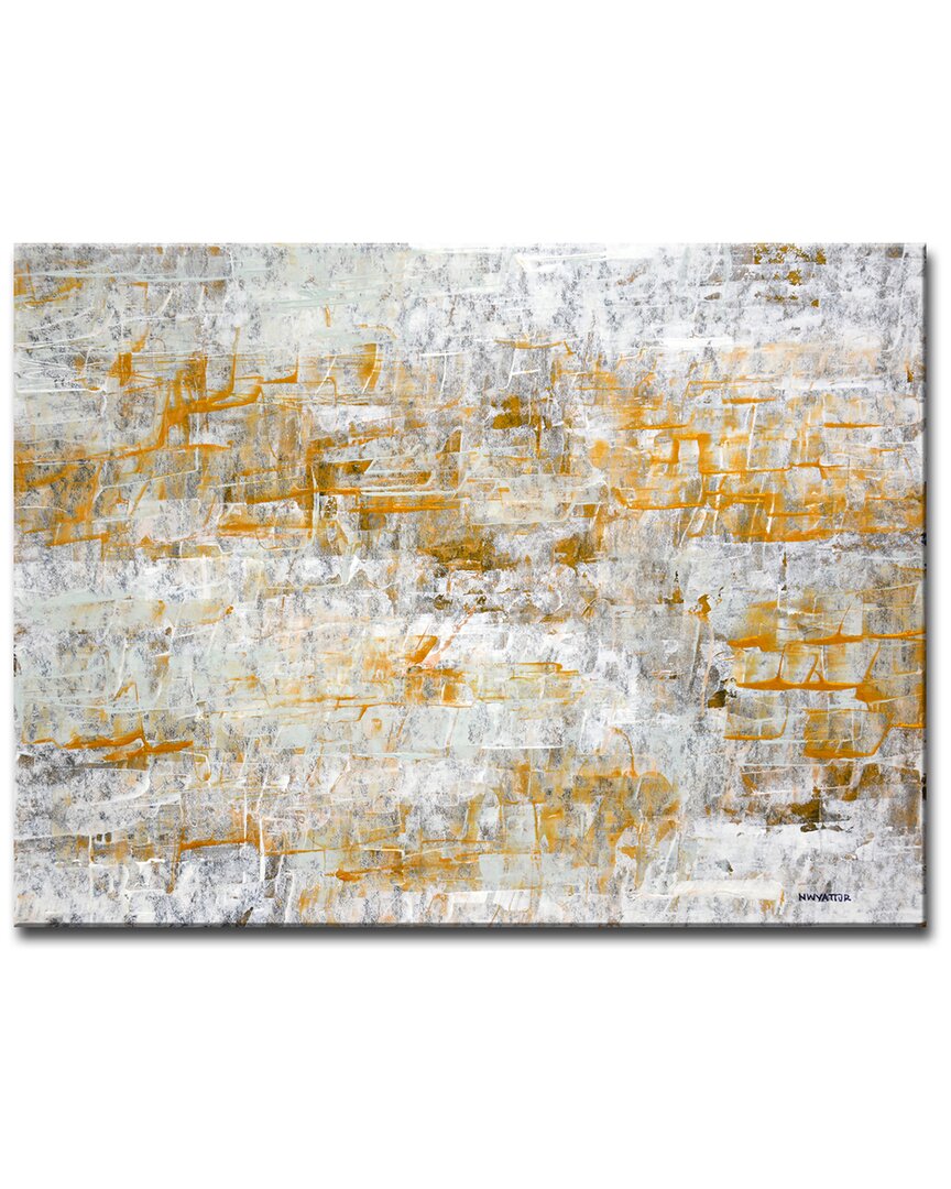 Ready2hangart Footprints I Wrapped Canvas Wall Art By Norman Wyatt